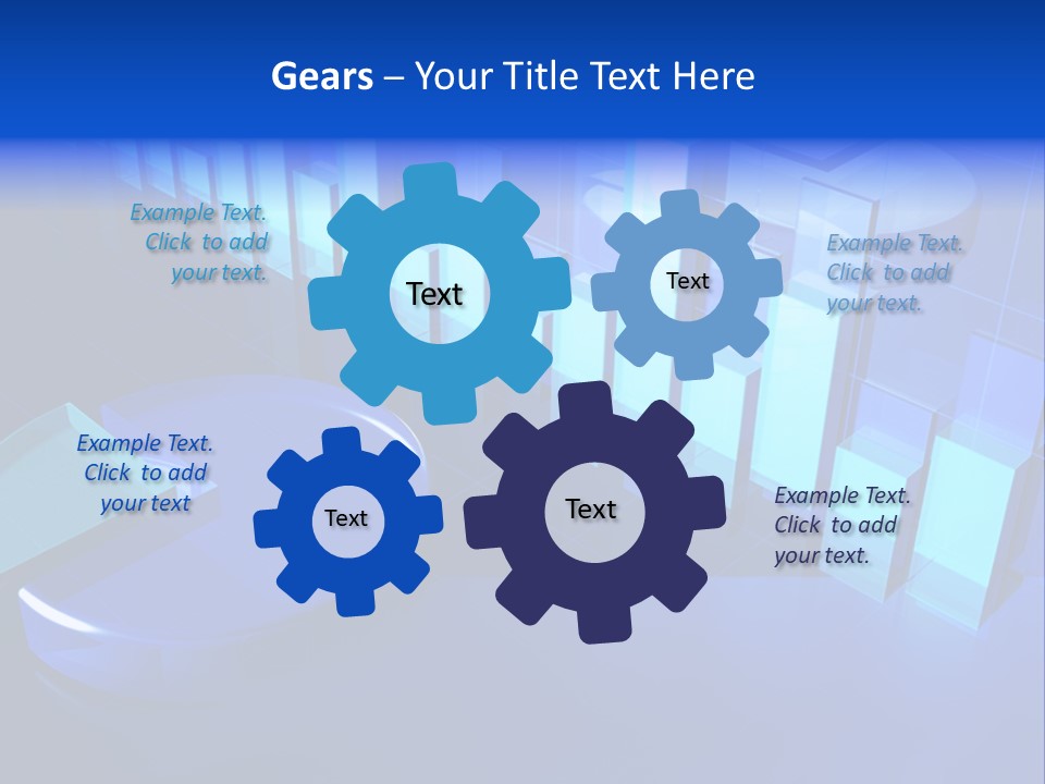 Economic Graph Conceptual PowerPoint Template