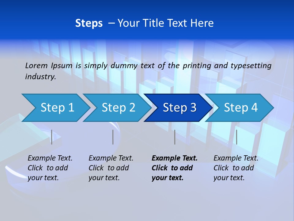 Economic Graph Conceptual PowerPoint Template