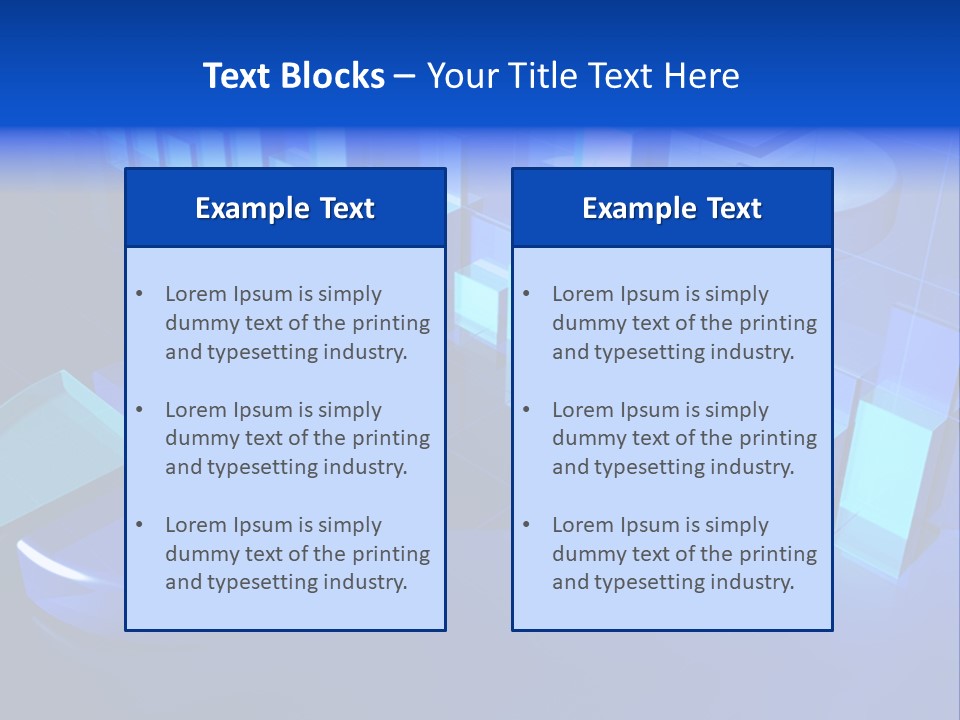 Economic Graph Conceptual PowerPoint Template