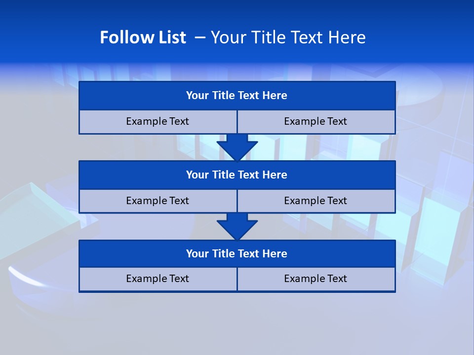 Economic Graph Conceptual PowerPoint Template