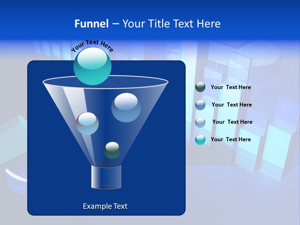 Economic Graph Conceptual PowerPoint Template