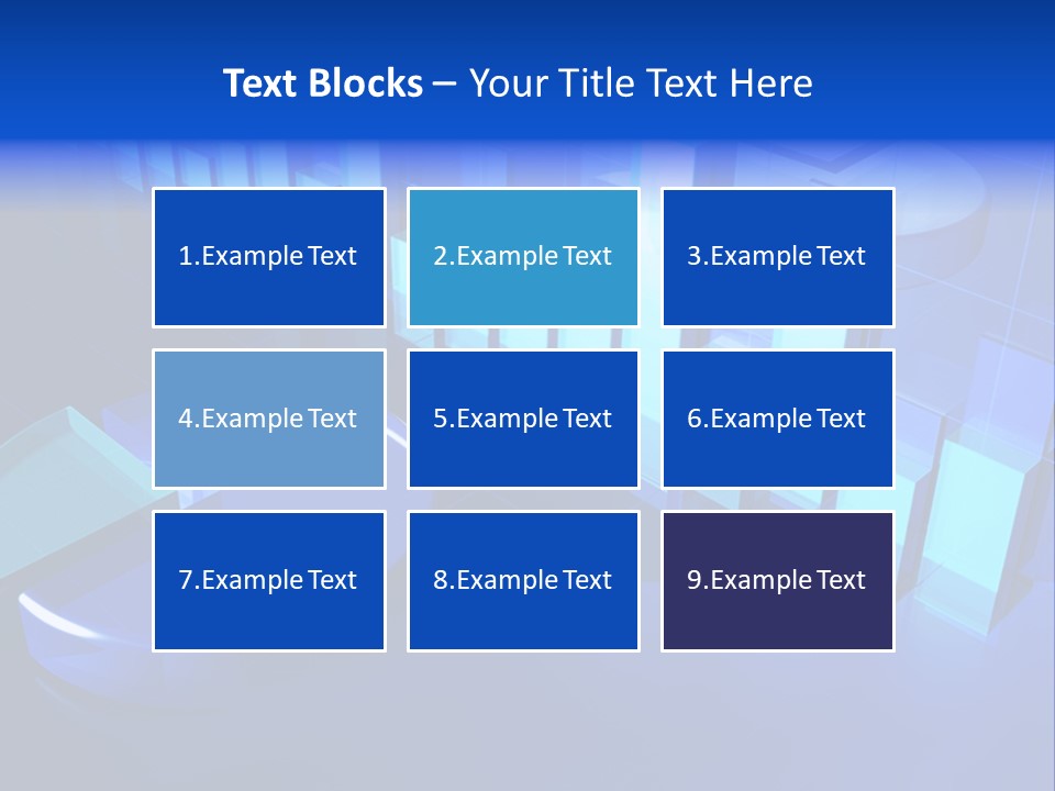 Economic Graph Conceptual PowerPoint Template