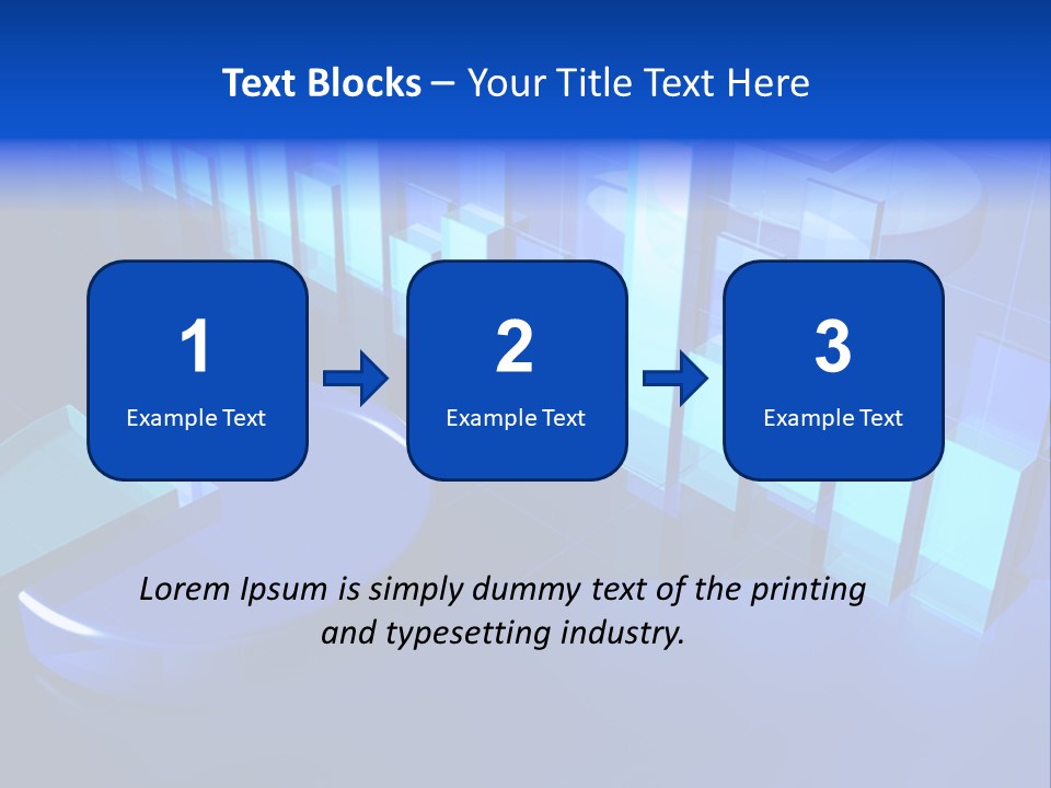 Economic Graph Conceptual PowerPoint Template