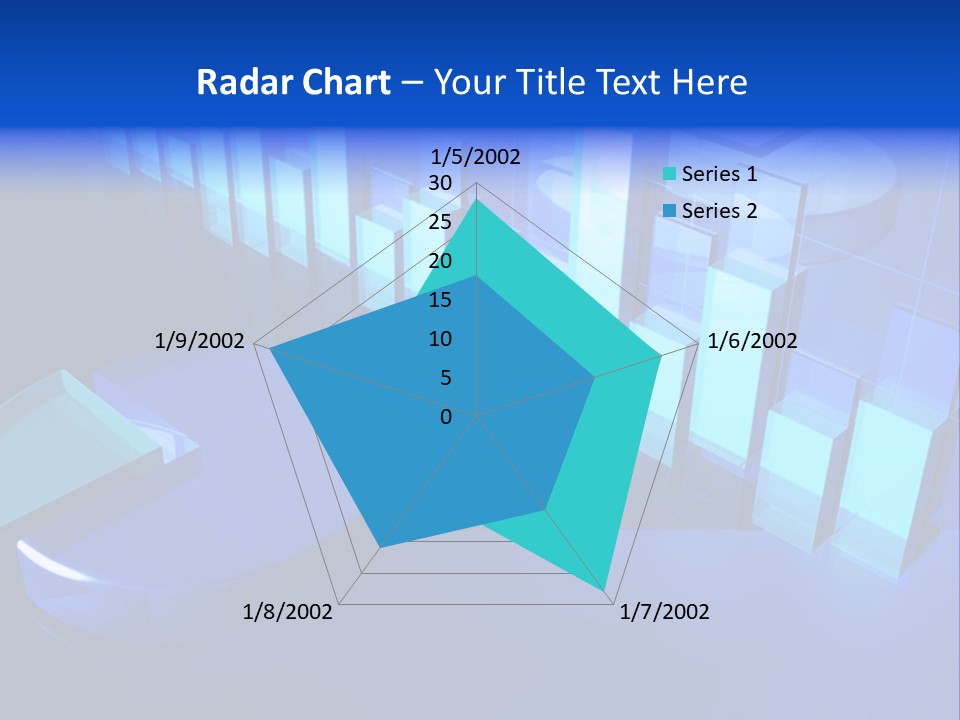 Economic Graph Conceptual PowerPoint Template