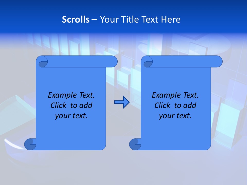Economic Graph Conceptual PowerPoint Template