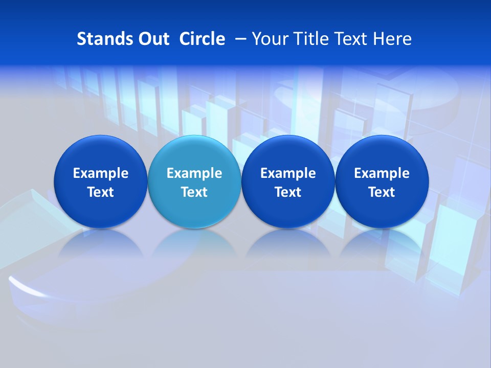 Economic Graph Conceptual PowerPoint Template