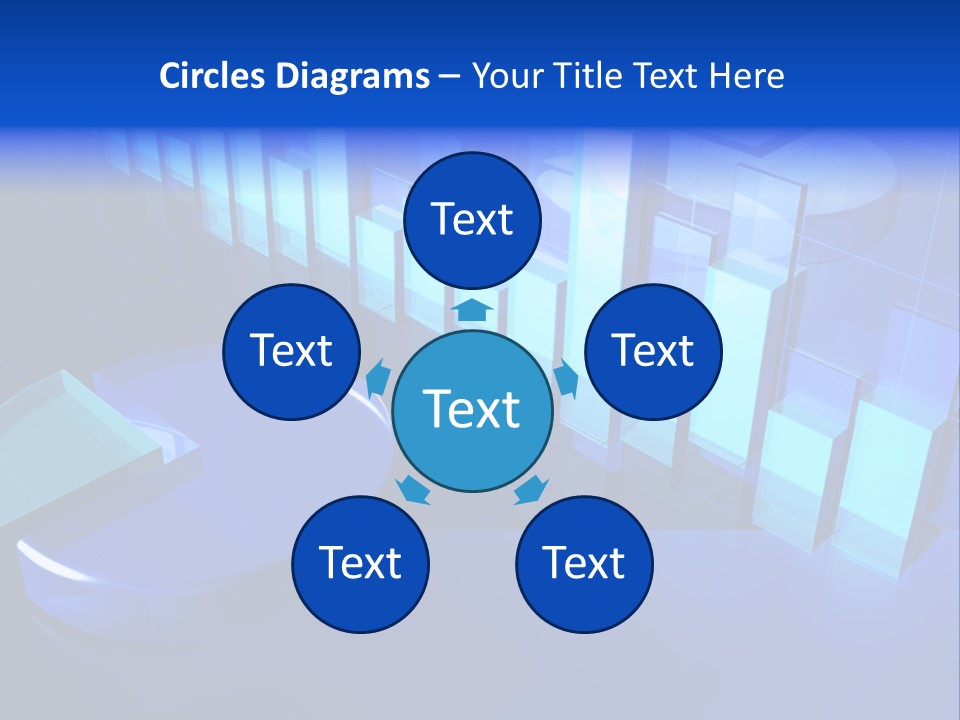 Economic Graph Conceptual PowerPoint Template