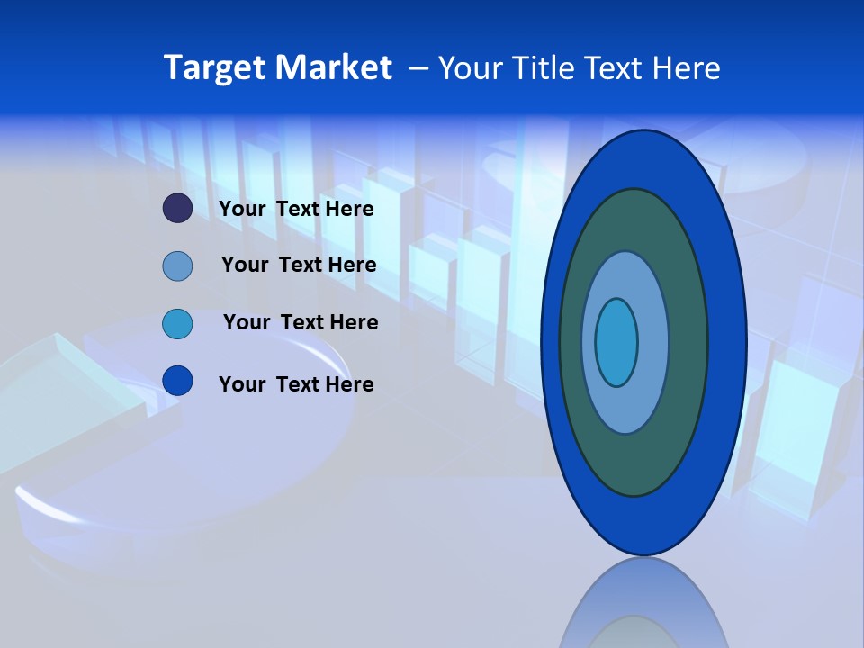 Economic Graph Conceptual PowerPoint Template