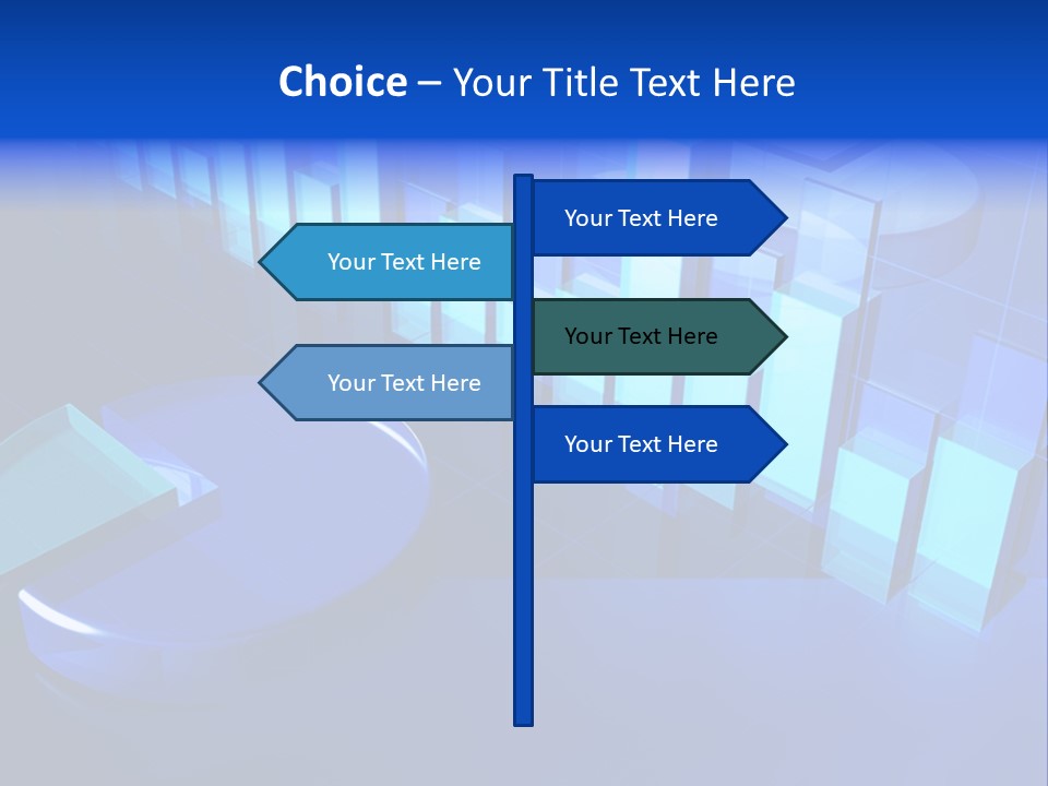 Economic Graph Conceptual PowerPoint Template