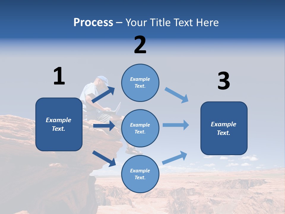 Wireless Notebook Lan PowerPoint Template