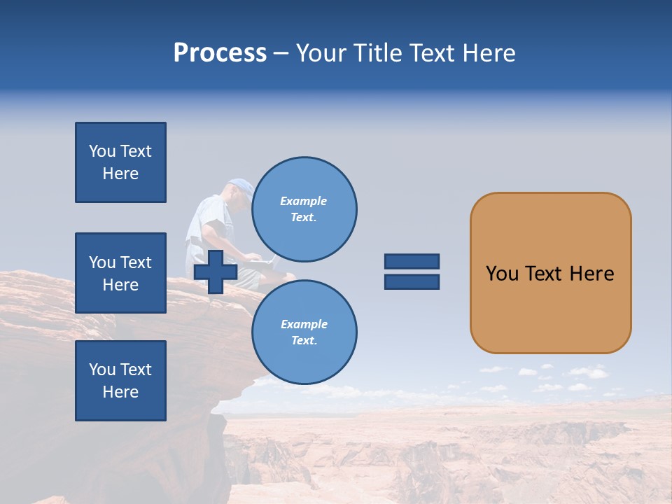 Wireless Notebook Lan PowerPoint Template