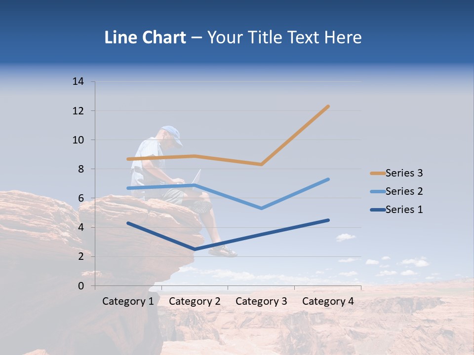 Wireless Notebook Lan PowerPoint Template