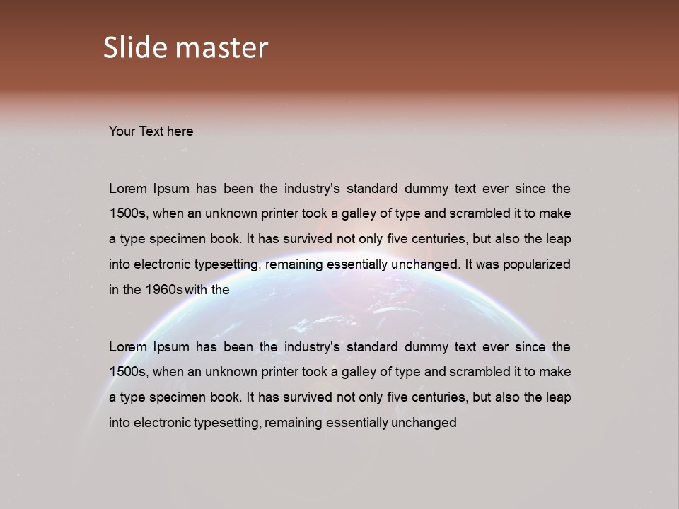 Office Meeting Room PowerPoint Template