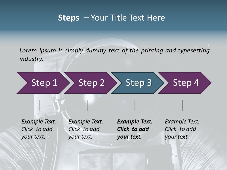 Earth Mars Oxygen PowerPoint Template