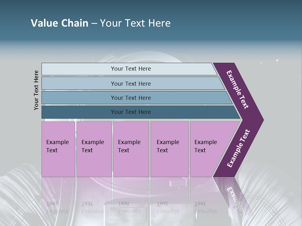 Earth Mars Oxygen PowerPoint Template