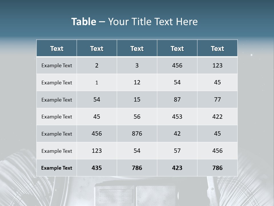 Earth Mars Oxygen PowerPoint Template