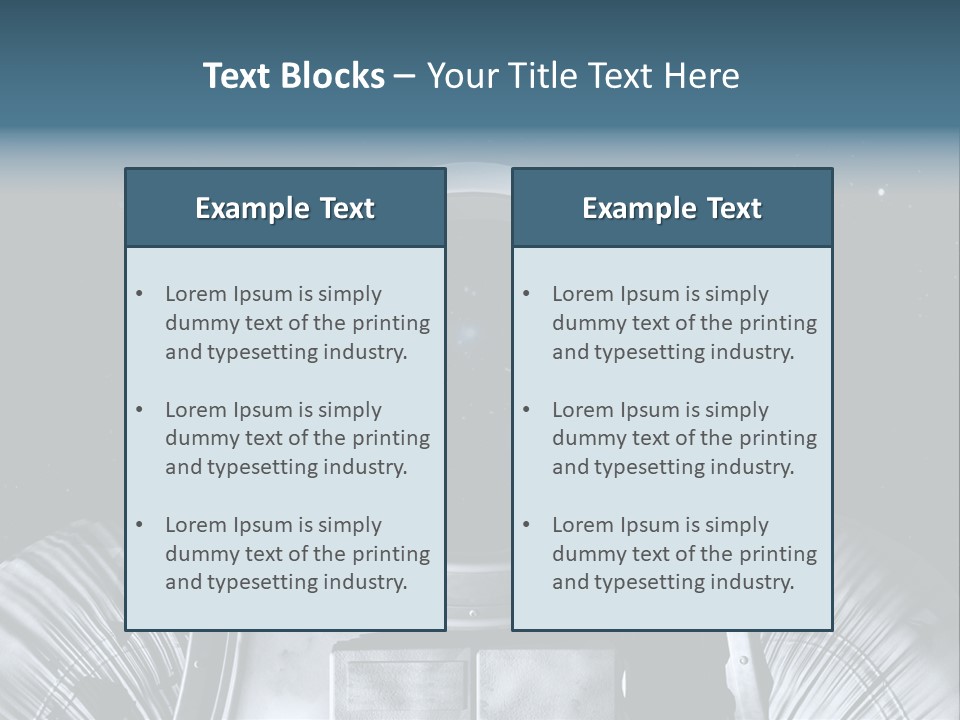 Earth Mars Oxygen PowerPoint Template