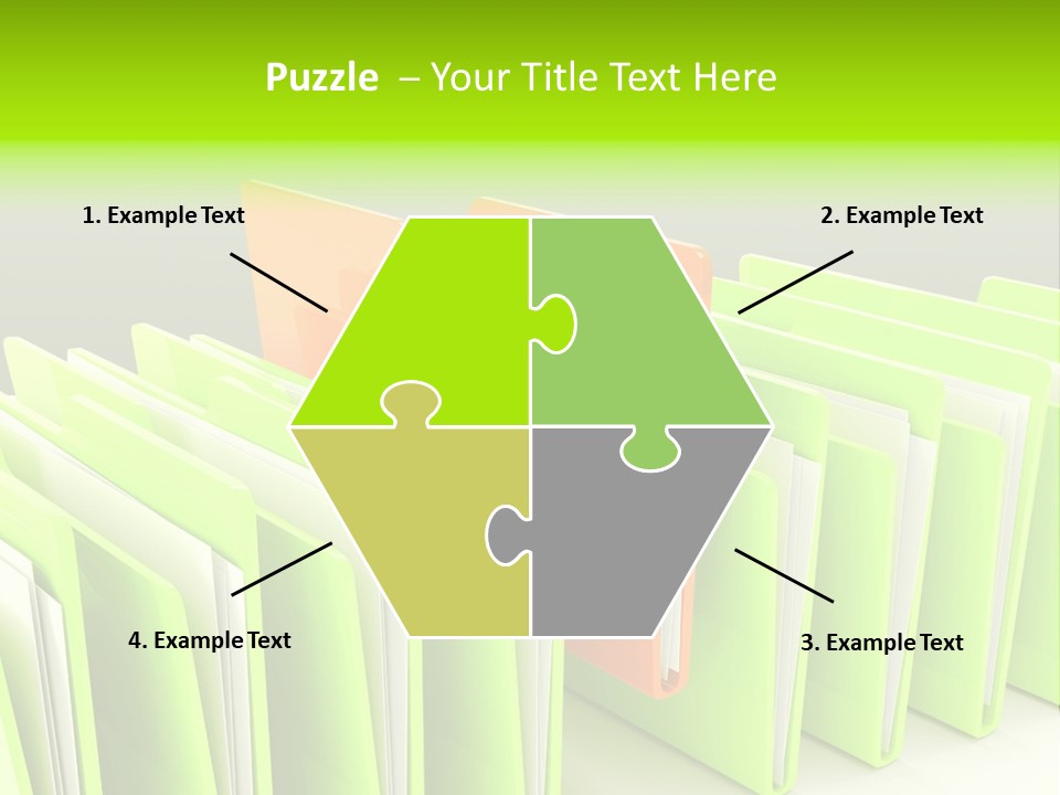Reflect Element Message PowerPoint Template