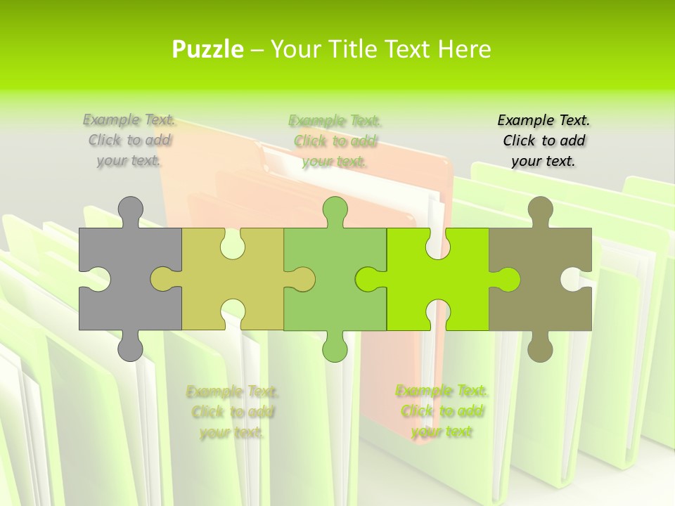 Reflect Element Message PowerPoint Template