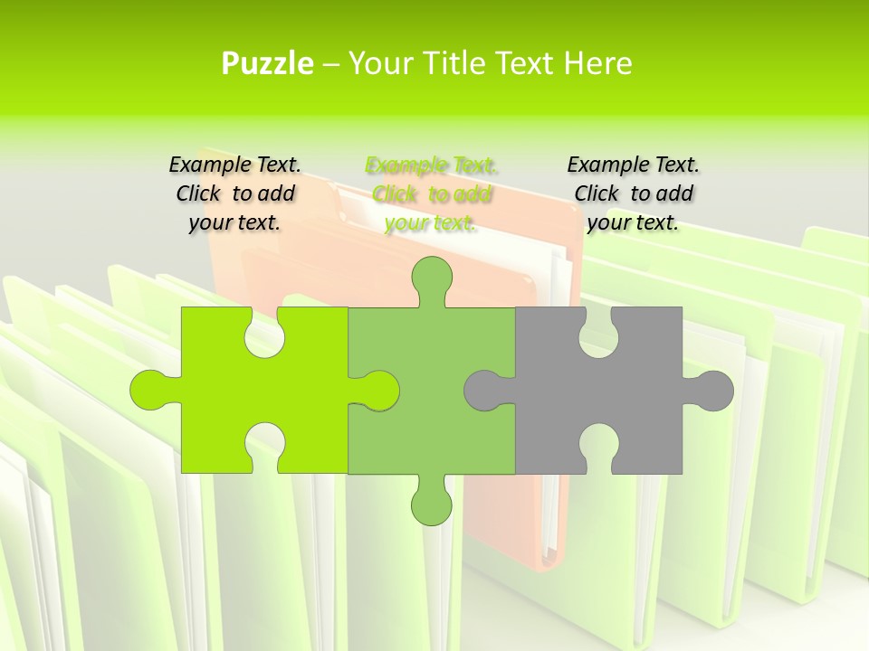 Reflect Element Message PowerPoint Template