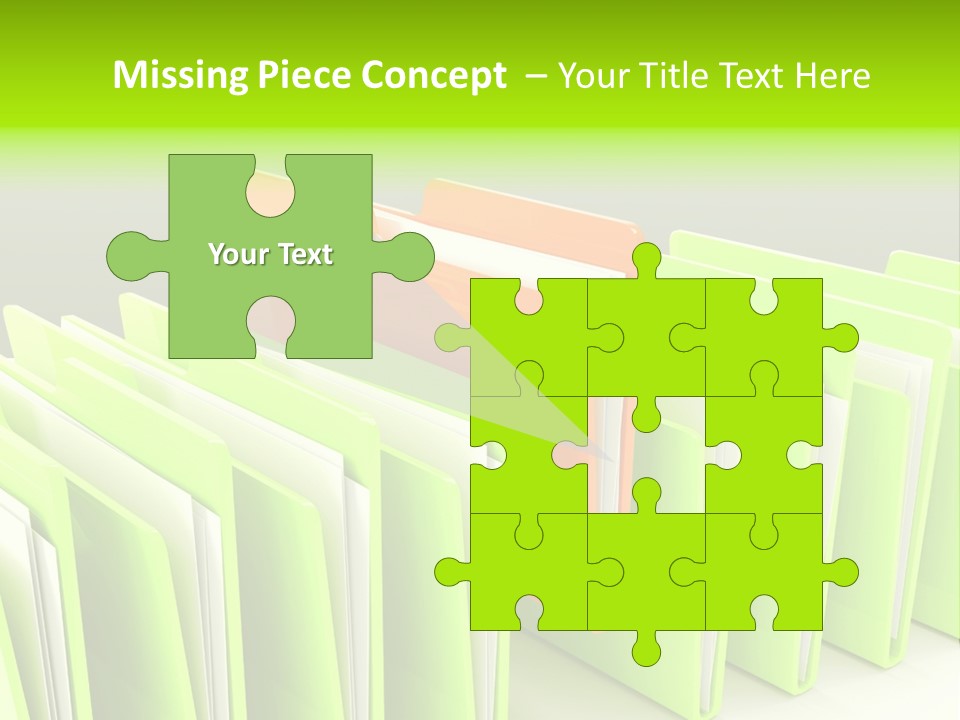 Reflect Element Message PowerPoint Template