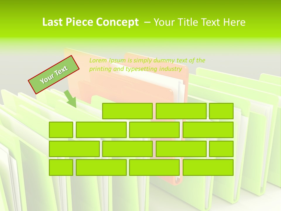 Reflect Element Message PowerPoint Template