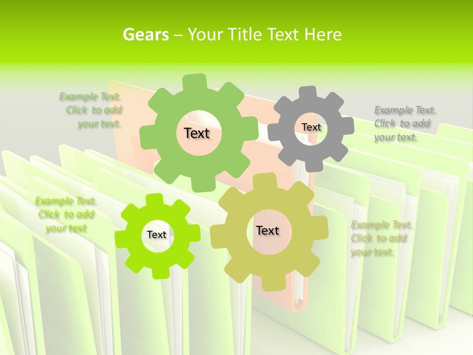 Reflect Element Message PowerPoint Template