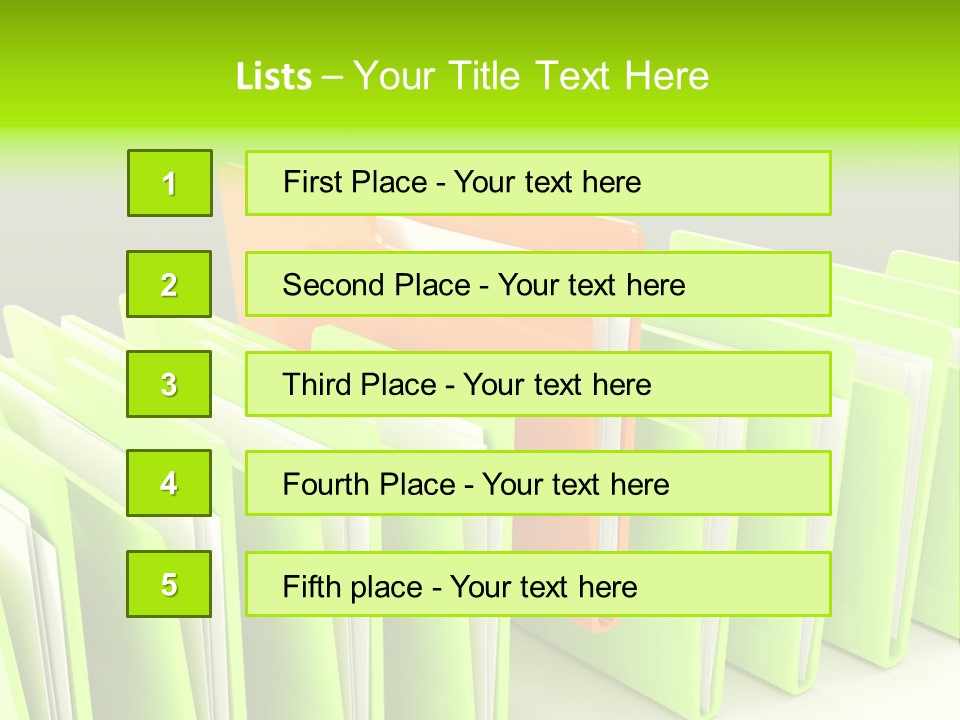 Reflect Element Message PowerPoint Template