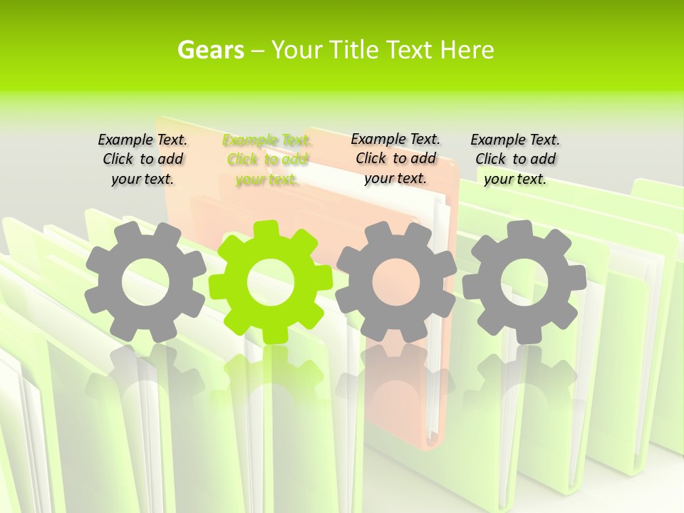 Reflect Element Message PowerPoint Template