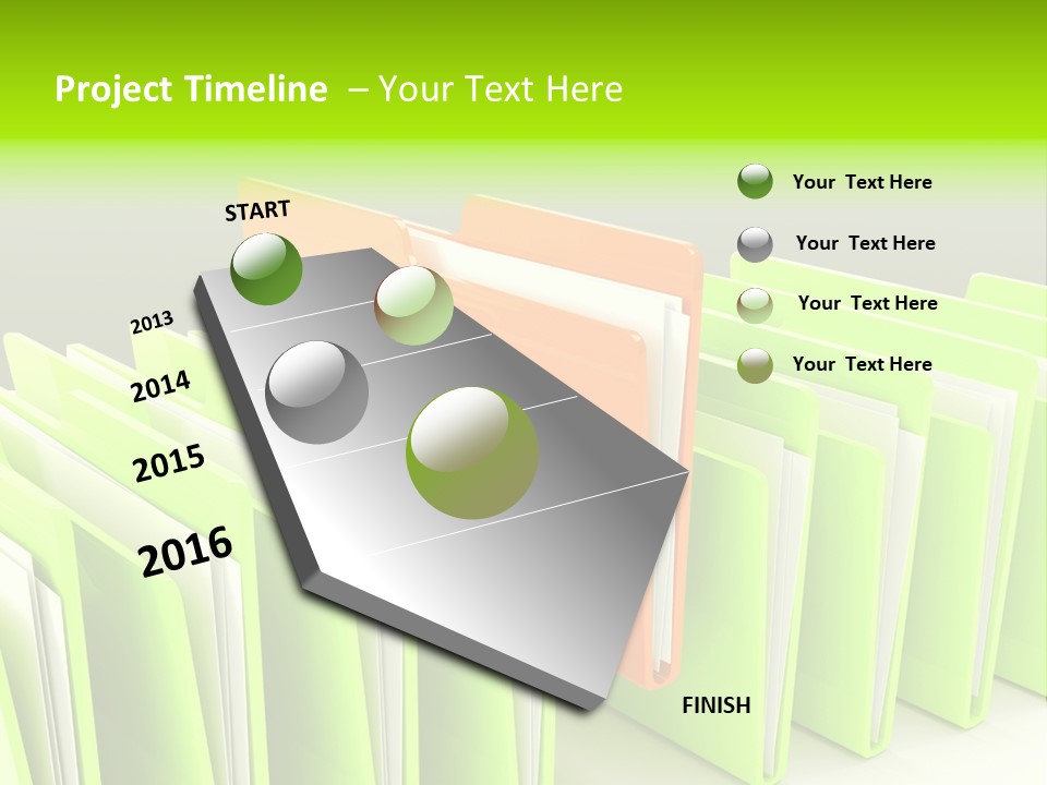 Reflect Element Message PowerPoint Template