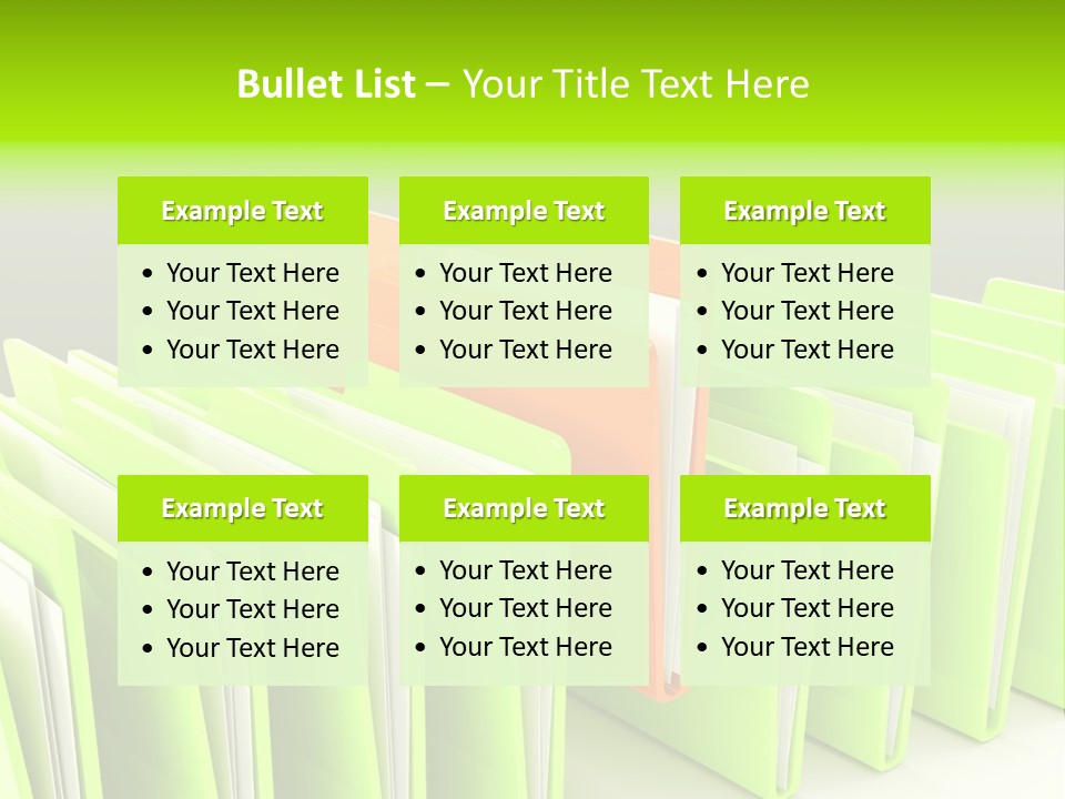 Reflect Element Message PowerPoint Template
