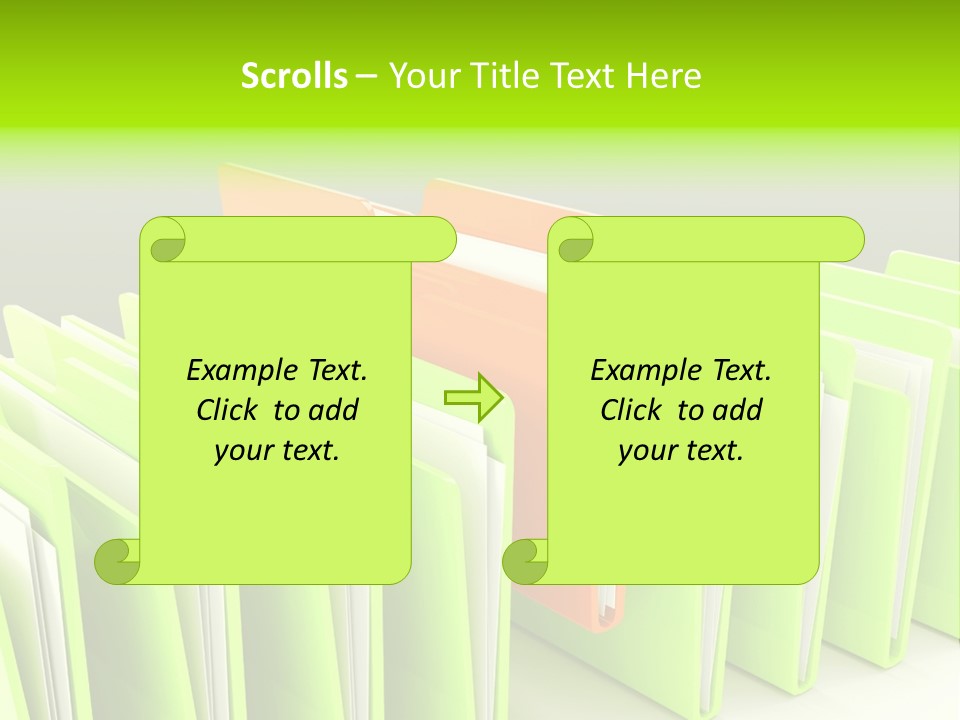 Reflect Element Message PowerPoint Template