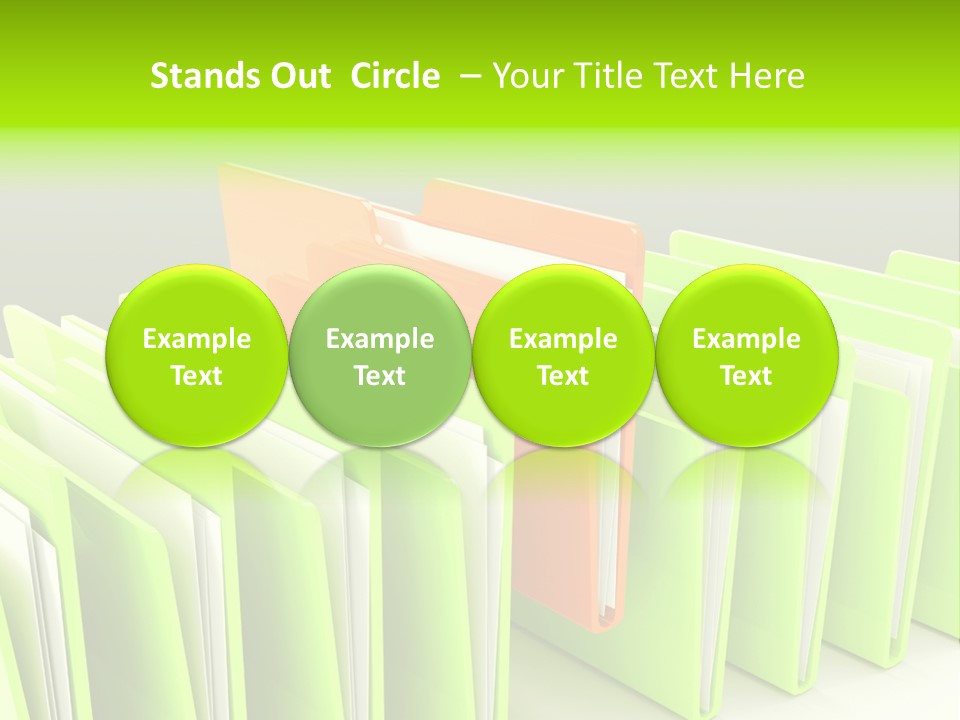 Reflect Element Message PowerPoint Template