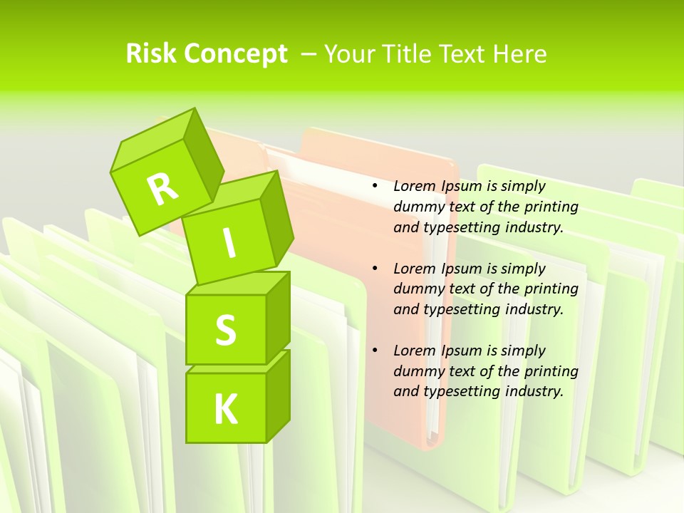 Reflect Element Message PowerPoint Template