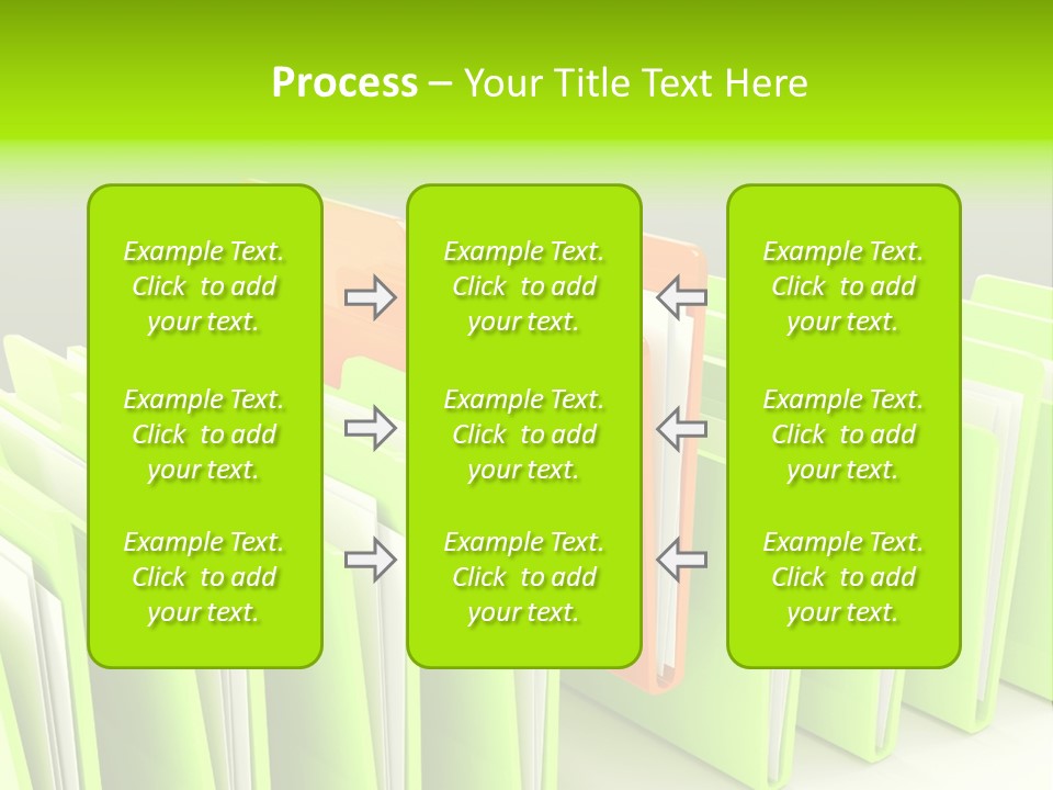 Reflect Element Message PowerPoint Template