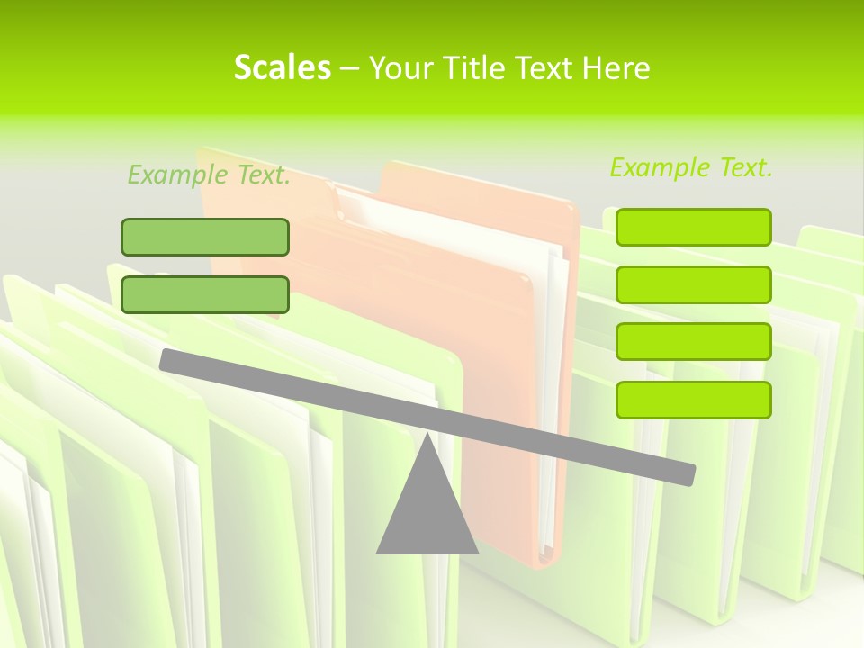 Reflect Element Message PowerPoint Template