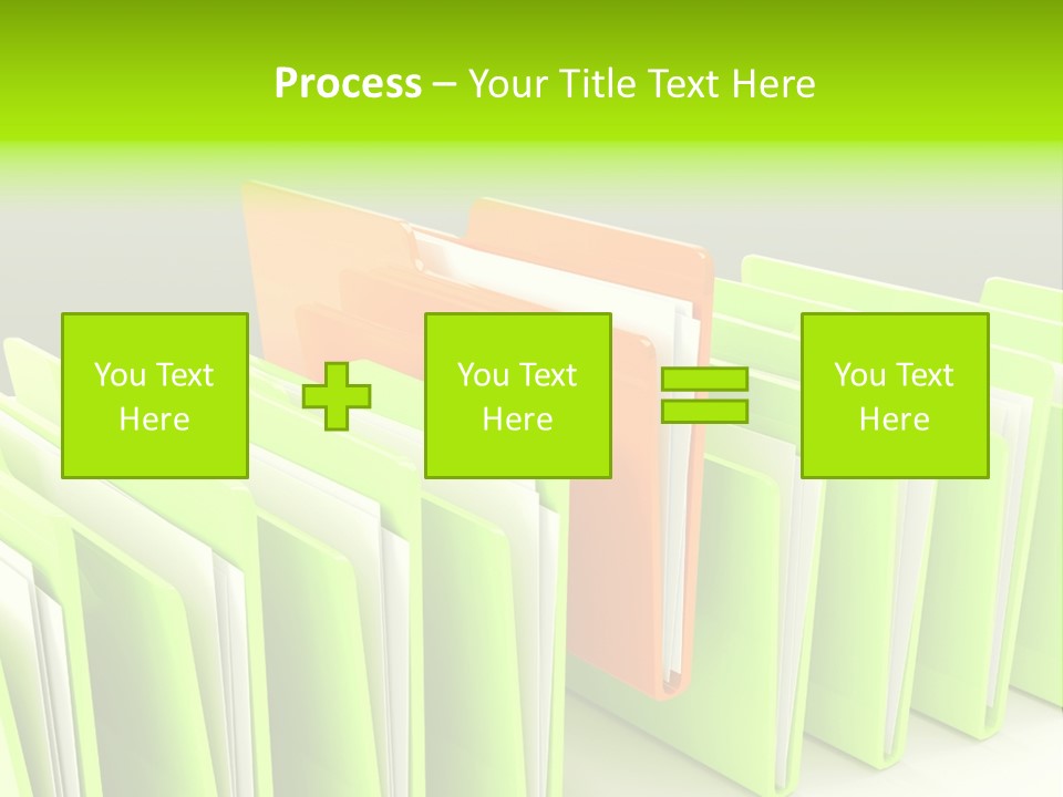 Reflect Element Message PowerPoint Template