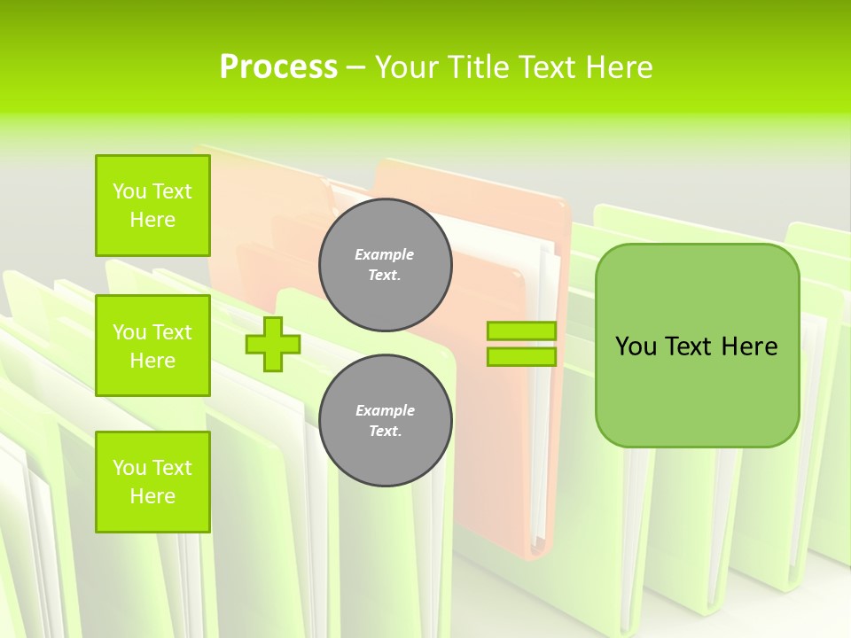 Reflect Element Message PowerPoint Template