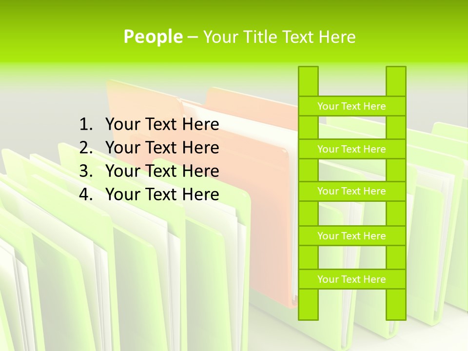 Reflect Element Message PowerPoint Template