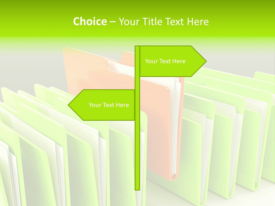 Reflect Element Message PowerPoint Template
