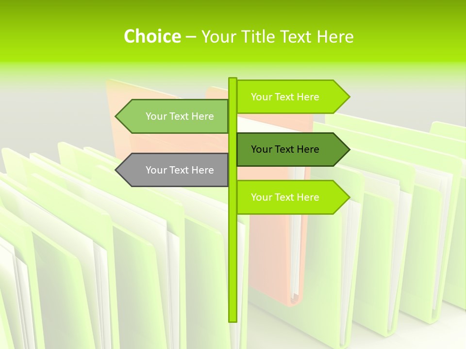 Reflect Element Message PowerPoint Template