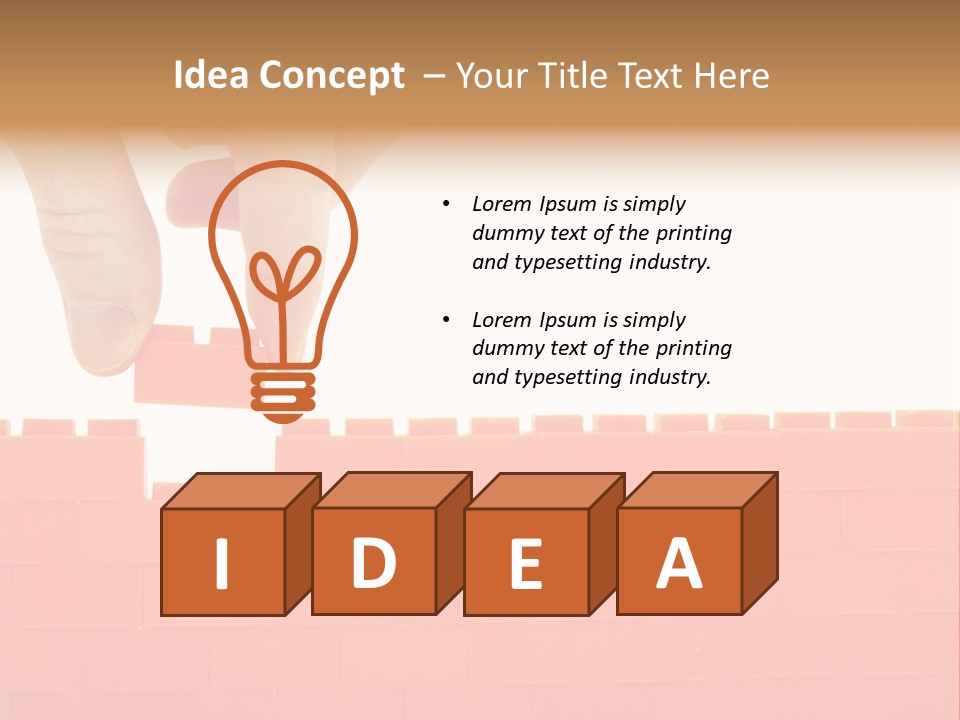 Connection Deliveries Instruments PowerPoint Template