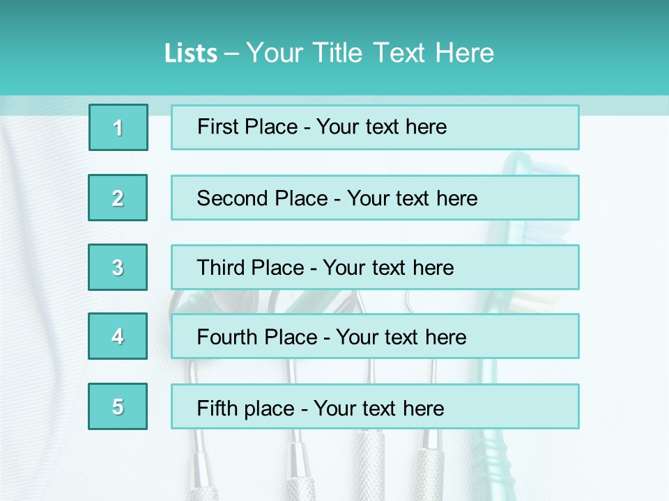 Object Pain Orthodontist PowerPoint Template