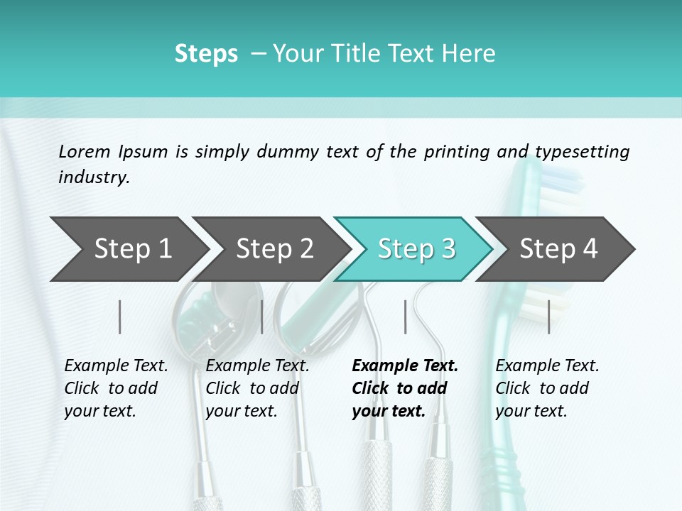 Object Pain Orthodontist PowerPoint Template