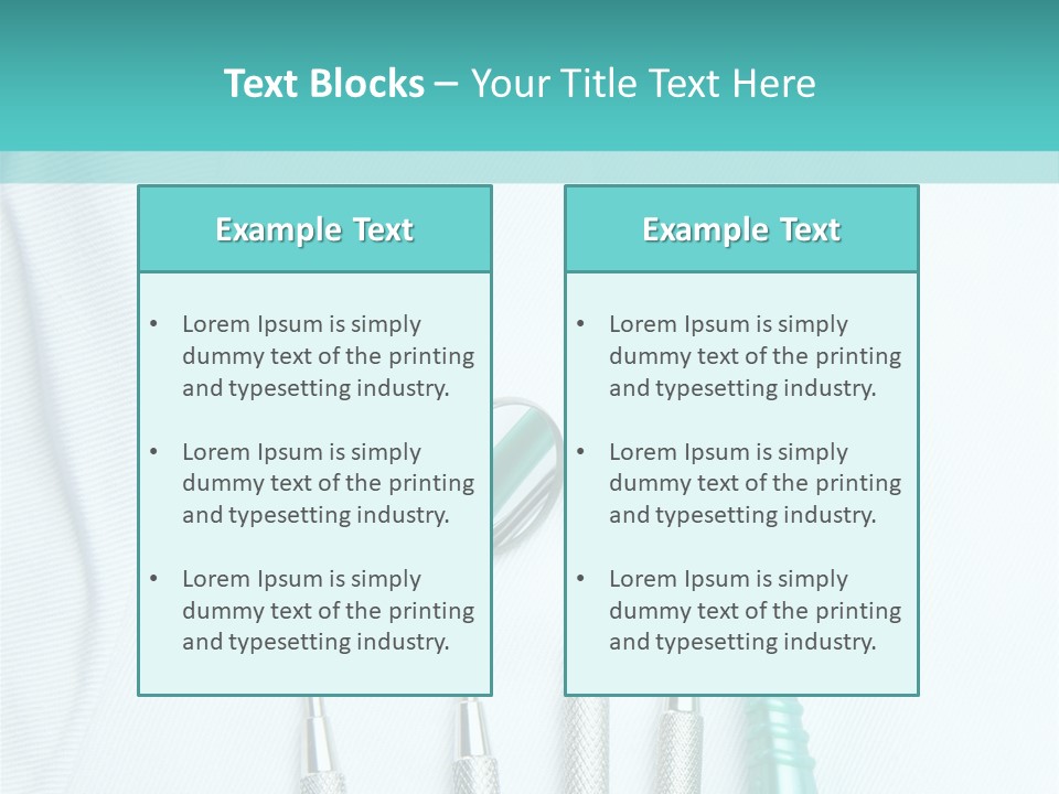 Object Pain Orthodontist PowerPoint Template