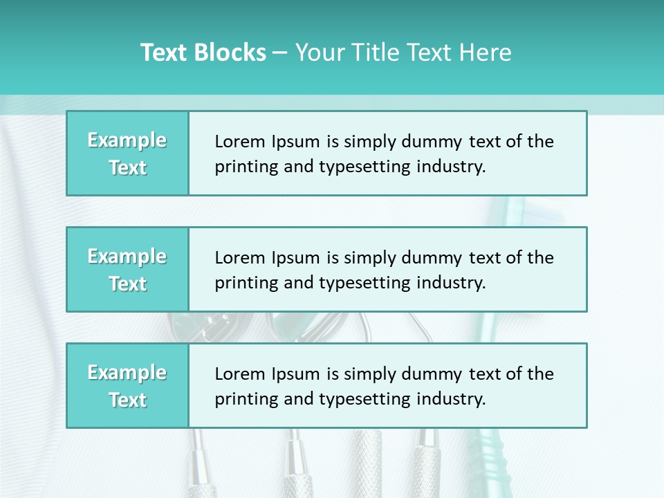 Object Pain Orthodontist PowerPoint Template