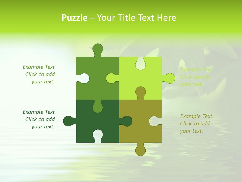 Branches Color Outdoors PowerPoint Template