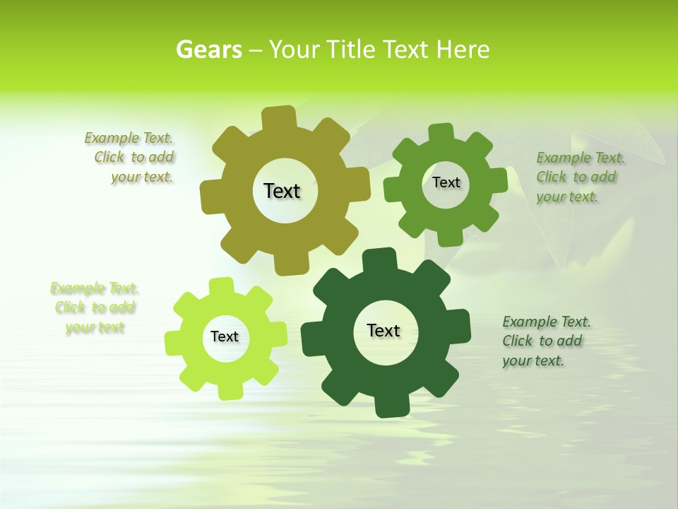 Branches Color Outdoors PowerPoint Template