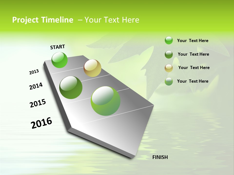 Branches Color Outdoors PowerPoint Template