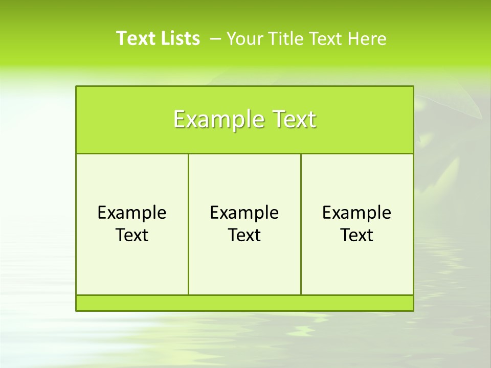 Branches Color Outdoors PowerPoint Template